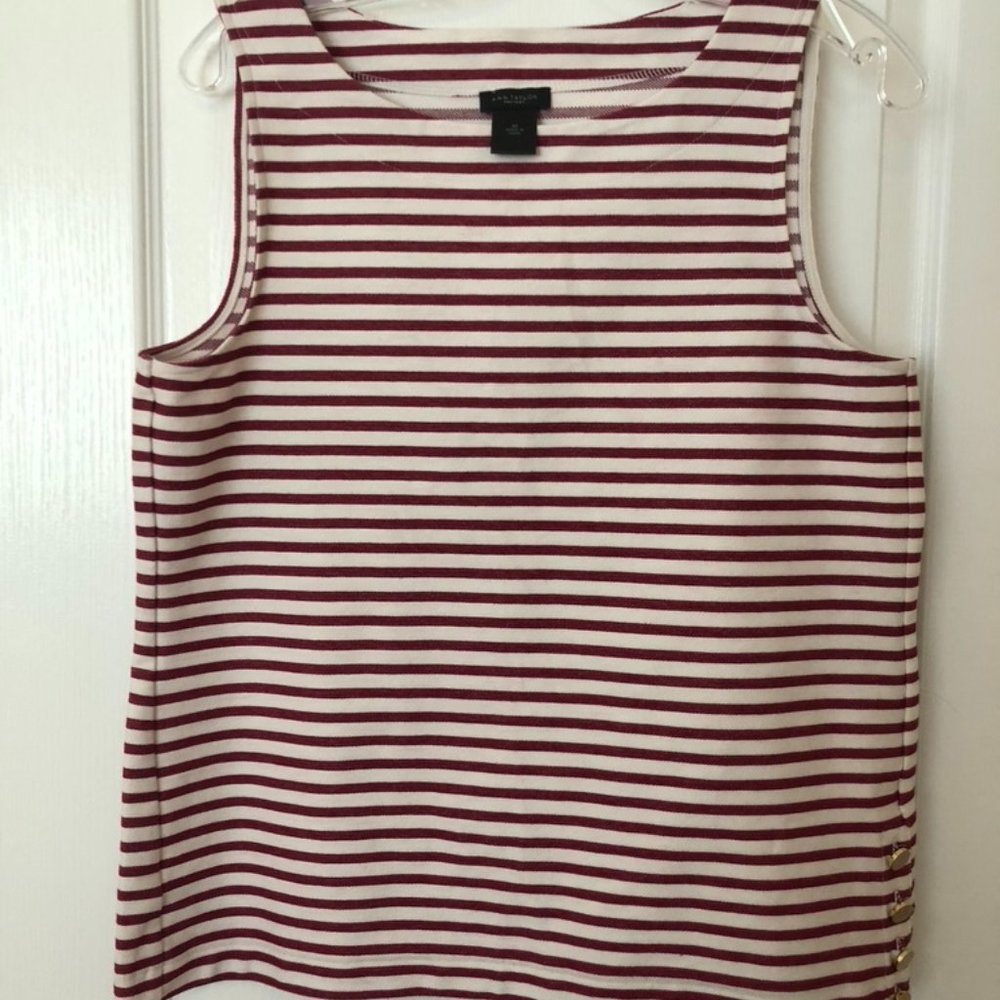 Ann Taylor Nautical Blouse (M)